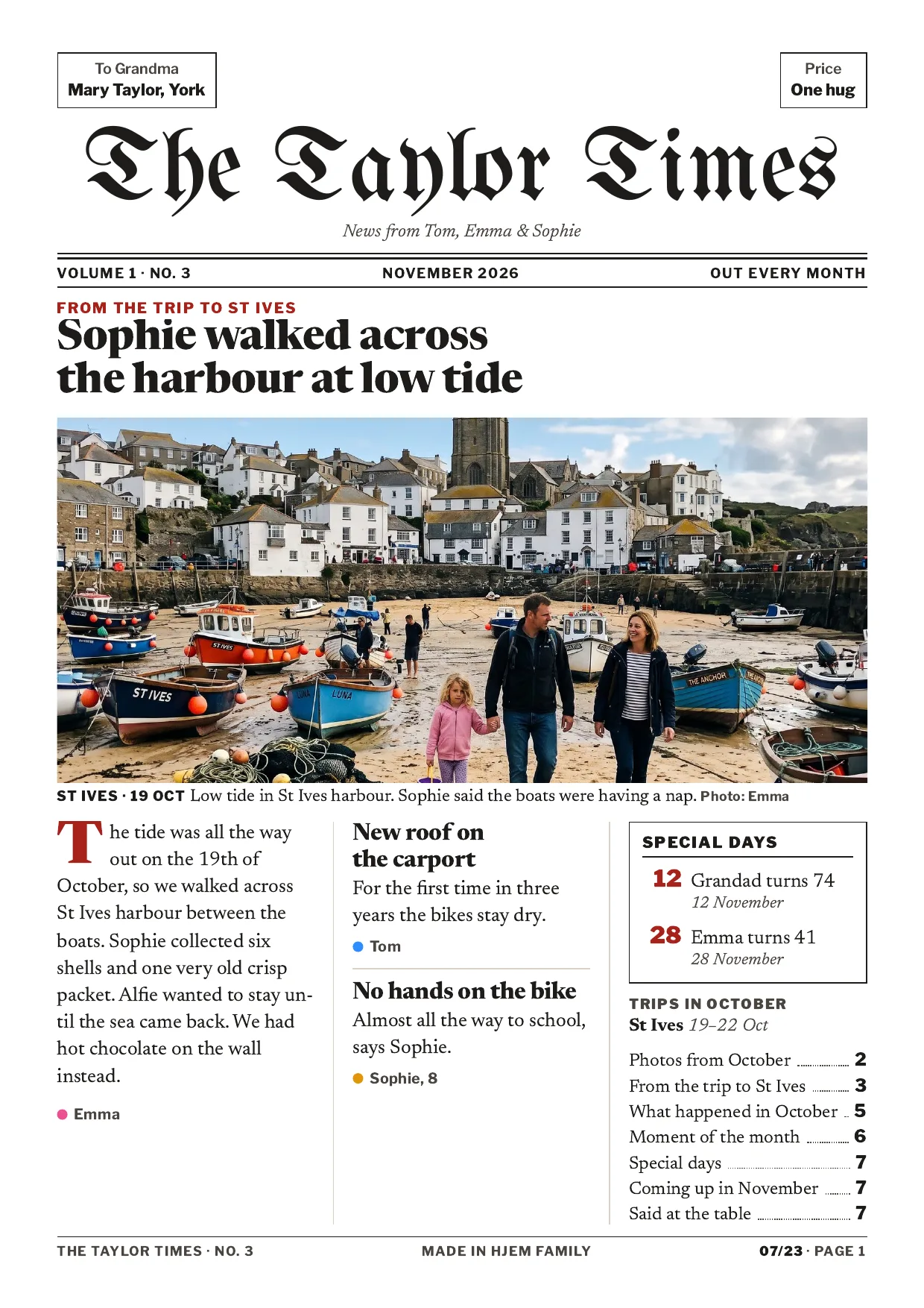 Page 1 of 8: Front page